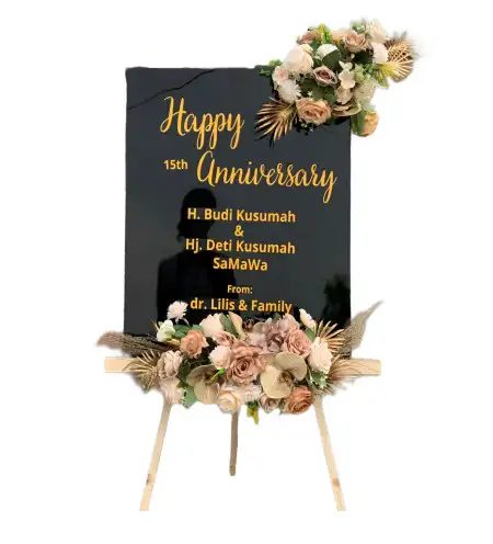 Papan Bunga Akrilik Pengkok